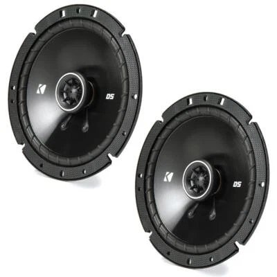 Kicker 43DSC6704 DS Series 6.75" 16.5cm 2 Way Car Door Coaxial Speakers 60w RMS - Image 1 of 4
