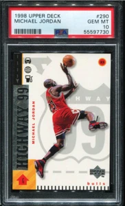 PSA 10 GEM MINT 1998 UPPER DECK MICHAEL JORDAN #390 HIGHWAY 99 BULLS B214 - Picture 1 of 1