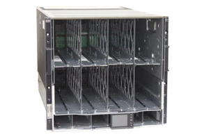 HP BladeCenter c7000 BladeServer Chassis // 2x Admin Modul, 10x Fan Modul, Rails - Bild 1 von 5
