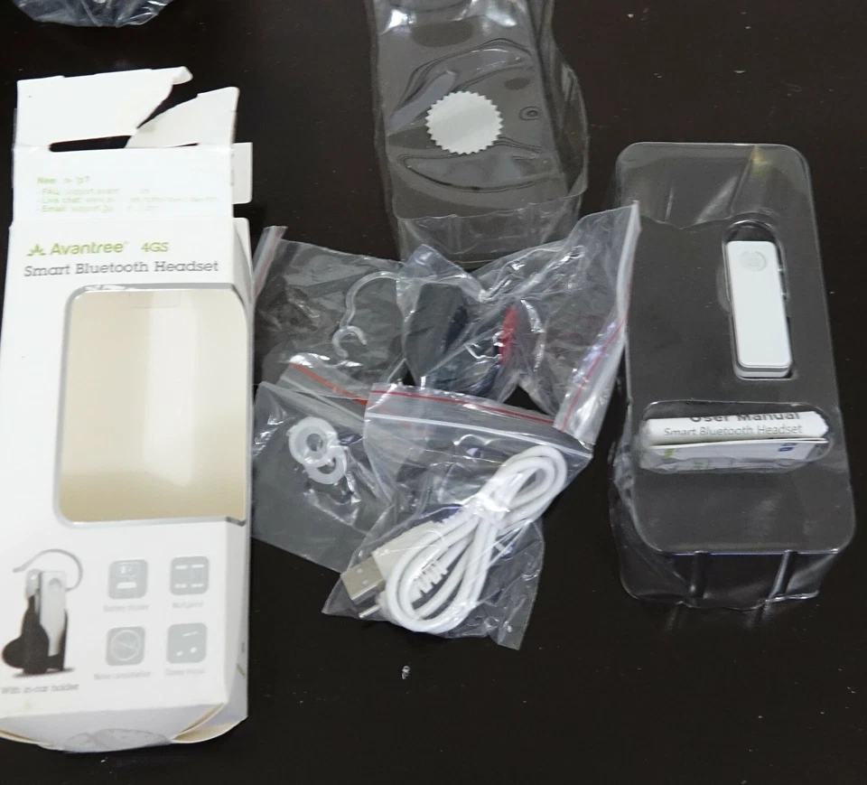 Avantree Auricolare Bluetooth A2DP Mono - 4GS Bianco - Immagine 1 di 1