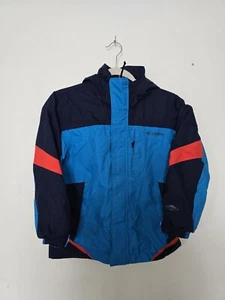 Columbia Interchange Bugaboo Size (8) Boys 100% Nylon Full Zip Hooded Jacket 334 - Picture 1 of 17