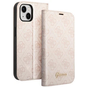 Guess Luxury Case for iPhone 14 Clapet Cardholder Elegant Design 4G pattern - Picture 1 of 5