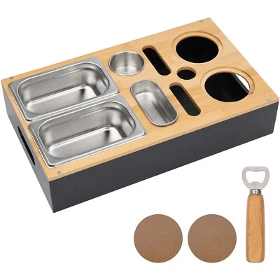 Snackbox Snackbar Sofatablett Couchorganizer Couch-Getränkehalter Couchbar Snack - Bild 1 von 4