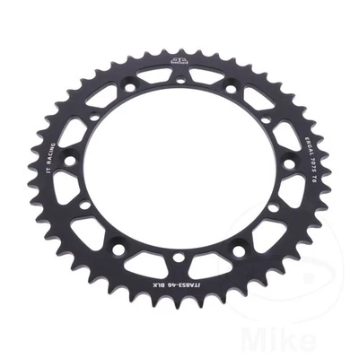 Piñón trasero aluminio 46/520 negro para Yamaha YZ 250 2T 1980-1998 Foto 1 de 4