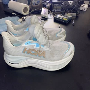 Hoka One One Womens Skyward X 1147912 CYRS Gray Running Shoes Sneakers Sz uk6.5 - Imagen 1 de 24
