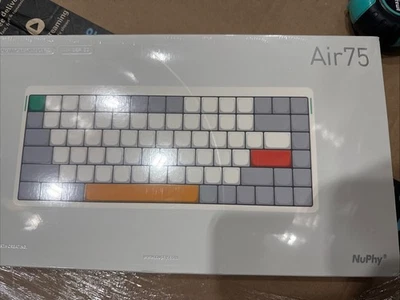Nuphy Ionic White Air75 Mechanical Keyboard Ansi Layout - Image 1 of 4