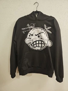 Y2K Cartoon Size Medium Printed Streetwear Hoodie 100% Cotton Inner ! - Picture 1 of 11