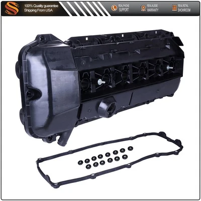 Cubierta de válvula con gasekt para BMW 325Ci 325xi 330xi 530i E46 M54 X3 E83 M54 Foto 1 de 4