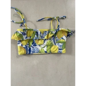 Kiddy Flowers Swim Kids Sz 6 Bikini Bottom Ruffled Positano Kenny Flowers NWT - Picture 1 of 7