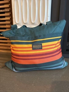 Pendleton 60”x72” Outdoor Packable Picnic Travel Camping Blanket Striped - Picture 1 of 4
