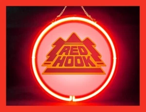 M Red Hook Ale Beer Convenience Shop Store Bar Pub Light Neon Sign - Picture 1 of 5