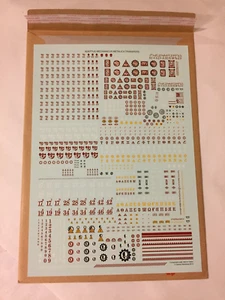 OOP Forgeworld ADEPTUS MECHANICUS METALICA Transfer Sheet 99510116004 - Picture 1 of 2