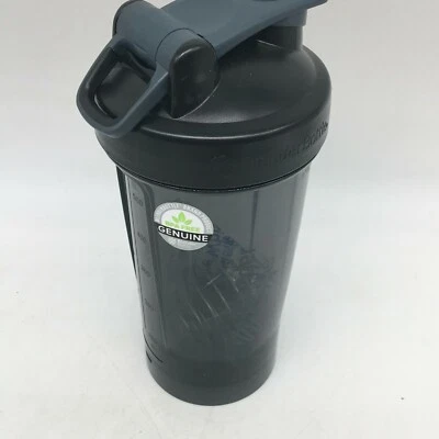 Blender Bottle Black Pro 24 Perfect For Protein Shakes 24 Oz Shaker Bottle Foto 1 de 4