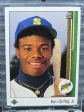 1989 Upper Deck Ken Griffey Jr. Star Rookie Card RC #1 Mariners