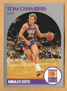 TOM CHAMBERS PHOENIX SUNS #234 NBA HOOPS 1990-91 - Picture 1 of 2