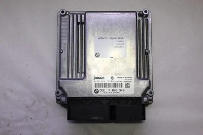 7805349 BMW X3 E83 Centralina ECU Motore 204D4 Bosch 0281014176 2008 - Immagine 1 di 4