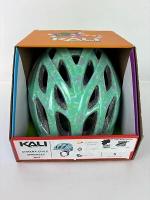 KALI PROTECTIVES Chakra Child Sprinkles Mint Bike Helmet - Small - Image 1 of 4