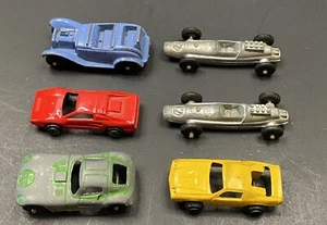 6 Toy Cars Including Tootsietoys Roadster Diecast And Formula One Race Car - Picture 1 of 15