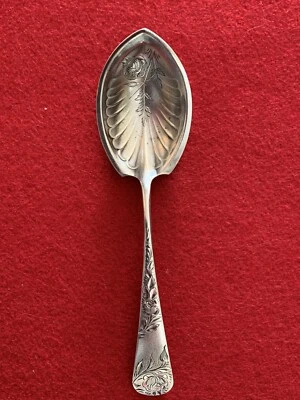 Cuenco de plata esterlina Gorham Jac rosa azúcar corte cuchara con rosa en cuenco sin mono Foto 1 de 4