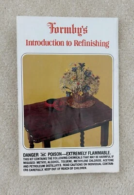 VINTAGE 1981 FORMBY’S INTRODUCTION TO REFINISHING POSTER 17” X 22” + BONUS! - Image 1 of 4