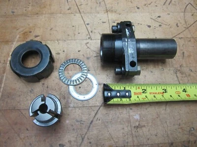 11/32" Sandvik C6 collet and Balas AJ8 collet chuck 1" shank - Image 1 of 4