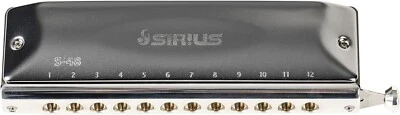SUZUKI S-48S Chromatic harmonica Sirius series 12 holes 48 sound short stroke - Image 1 of 4