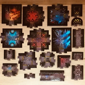 Space Hulk Edición 2009/14 Mega Azulejos Booster Paquete 67 Azulejos ¡En Total! - Imagen 1 de 7