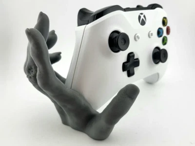 Controller Holder Hand-XBOX Storage Stand Holder-Gaming Desk Organiser-Black - Image 1 of 4