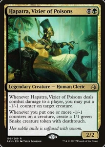 1x Hapatra, Vizier of Poisons - NM - See Pic for Set - SPARROW MAGIC - Picture 1 of 1