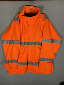 Spiewak Vizguard Reflective Orange Jacket Utility Men’s Size XXL S-366V - Picture 1 of 11