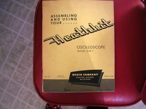 HEATHKIT OSCILLOSCOPE MODEL OM-1 ASSEMBLY AND OPERATION MANUAL - Bild 1 von 5