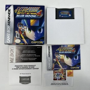MegaMan Battle Network 4: Blue Moon (Gameboy Advance, 2004 GBA) ¡CIB COMPLETO! - Imagen 1 de 9