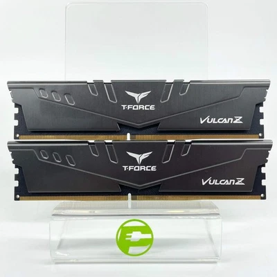 TeamGroup T-Force Vulcan 16GB (2x8GB) RAM DDR4 3200MHz TLZGD48G3200HC16FBK - Image 1 of 4