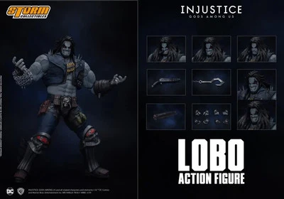 Storm Collectibles DC Injustice Gods Among Us Lobo Action Figure - Image 1 of 4