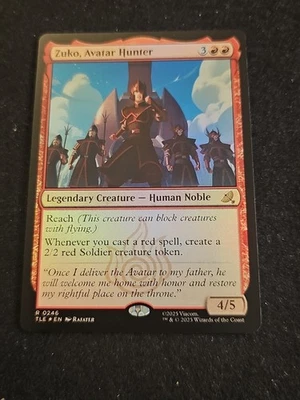 Zuko, Avatar Hunter (0246) Avatar: The Last Airbender: Eternal-Legal Foil - Image 1 of 4