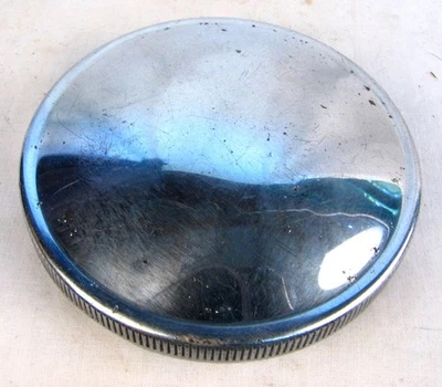 No. ANTIGUA TAPA GASOLINA MOTOCICLETA INDIA HARLEY DAVIDSON ETC c.1940'S Foto 1 de 3