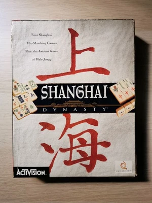 Shanghai Dynasty PC MAC Big Box 1997 Activision Edizione UK - Immagine 1 di 4