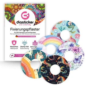 FreeStyle Libre 3 Pflaster - Mix-Paket - FAIRYTALE l Diasticker® - Picture 1 of 21