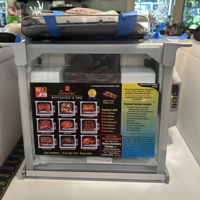 Печь для гриль и барбекю Ronco Showtime 5000 платиновое издание НОВАЯ без коробки - Изображение 1 из 4