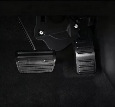 Cubierta de pedal de freno de gasolina de aluminio negro para Honda Accord Civic CR-V Passport Foto 1 de 4