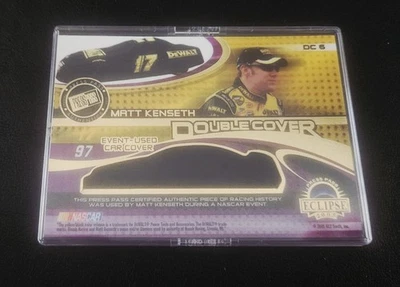 2005 Press Pass Eclipse - Double Cover MATT KENSETH KURT BUSCH #'d 243/340 (MEM) - Image 1 of 2