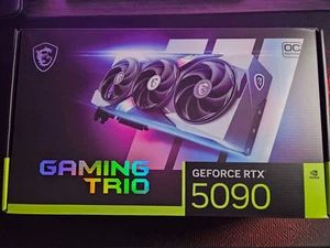 MSI GeForce RTX 5090 Gaming Trio OC 32GB Graphics Card **NEW NO BOX** - Afbeelding 1 van 1