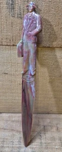 VINTAGE FULLER BRUSH COMPANY 7.5" MARBLED LETTER OPENER SALESMAN B9 - Bild 1 von 7