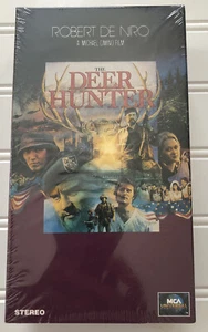 New Sealed The Deer Hunter VHS 2 Tape Set Robert De Niro MCA - Picture 1 of 4
