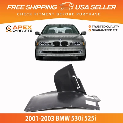 Nuevo protector contra salpicaduras inferior del lado del conductor para BMW 530i 525i 2001-2003 Foto 1 de 4