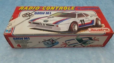 SOLO SCATOLA JOUSTRA BMW M1 REF 5005 RADIO CONTROLE CON TELECOMANDO E ISTRUZIONI - Immagine 1 di 4