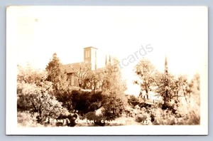 K6/ Columbia California Postcard RPPC c1930s St Anne's Church Building 118 - Picture 1 of 4