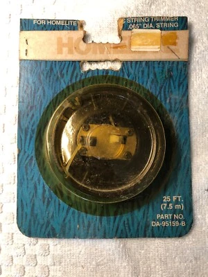 NOS Genuine Homelite DA-95159-B Weedeater Spool & String 25ft .065” Model ST-20 - Image 1 of 3