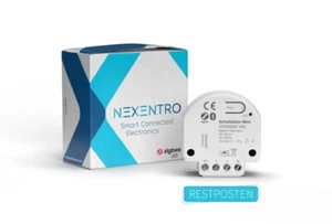 NEXENTRO Zigbee Schaltaktor Mini 57005000 Zigbee 3.0 Bluetooth - Nexentro App - Afbeelding 1 van 10