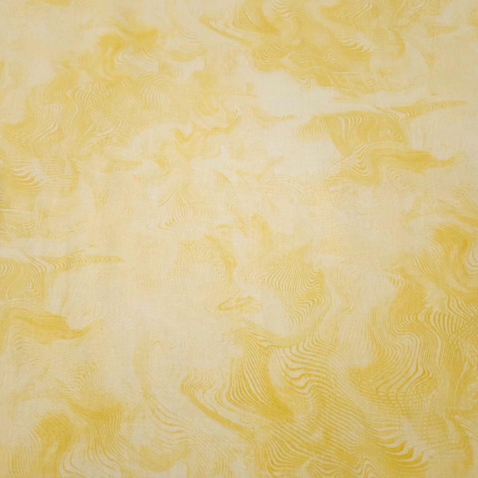 Liquidificador redemoinho amarelo Ghost Artists Liquid BTY Brian Evans Quilting Treasures - Imagem 1 de 3